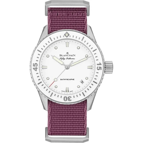 Blancpain Bathyscaphe 5100 1127 NAVA 38 mm kol saati