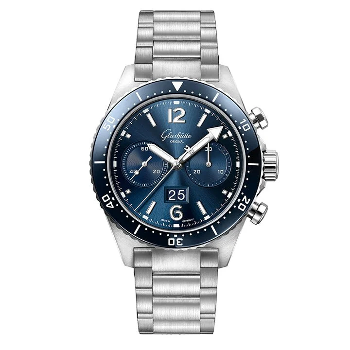 Glashutte Original SeaQ 1-37-23-02-81-70 43 mm kol saati