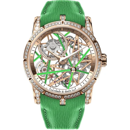 Roger Dubuis Excalibur Blacklight Pink Gold 42mm RDDBEX0831 42 mm kol saati