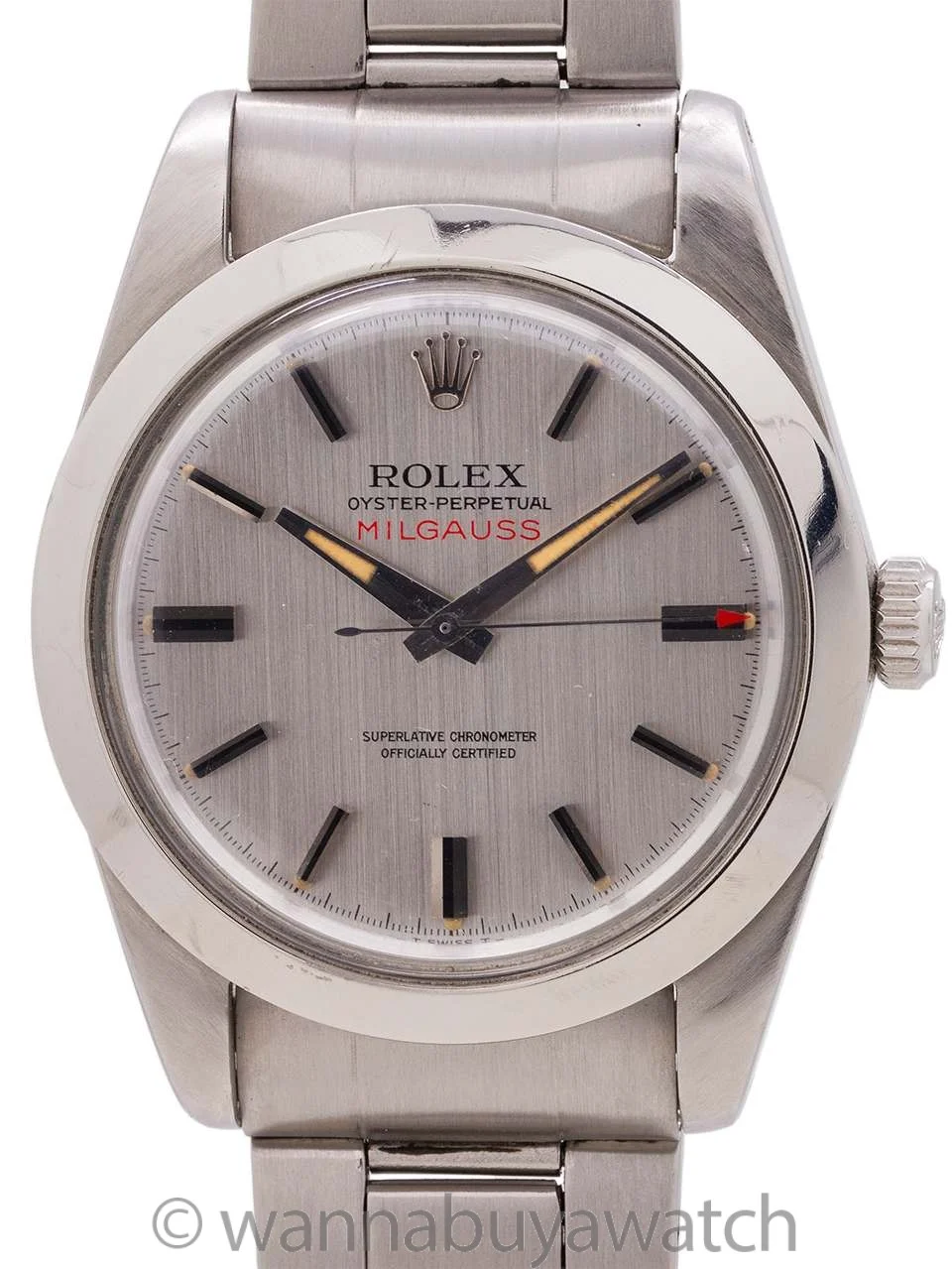 Rolex Milgauss 50648 37 mm kol saati