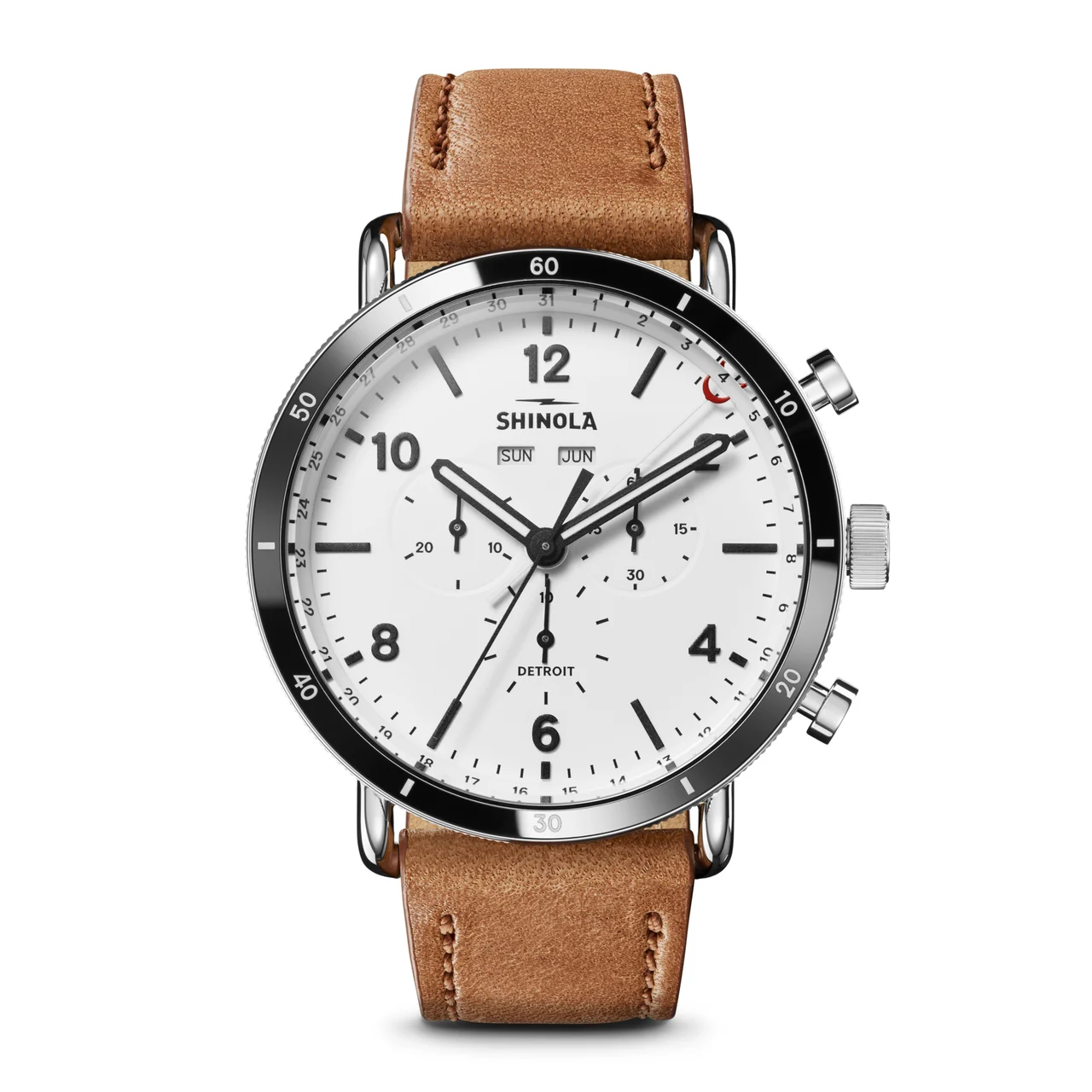 Shinola Canfield S0120141501-1-Wht-45-USA 45 mm kol saati