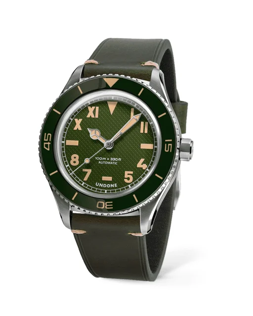 UNDONE Watches Basecamp Cali GREEN Automatic basecamp-cali-green kol saati