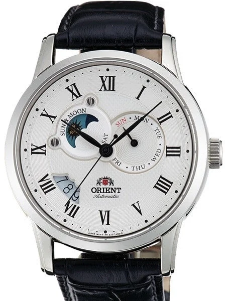 Orient Scratch and Dent - Automatic Sun and Moon Watch with Sapphire Crystal #ET0T002S-SND