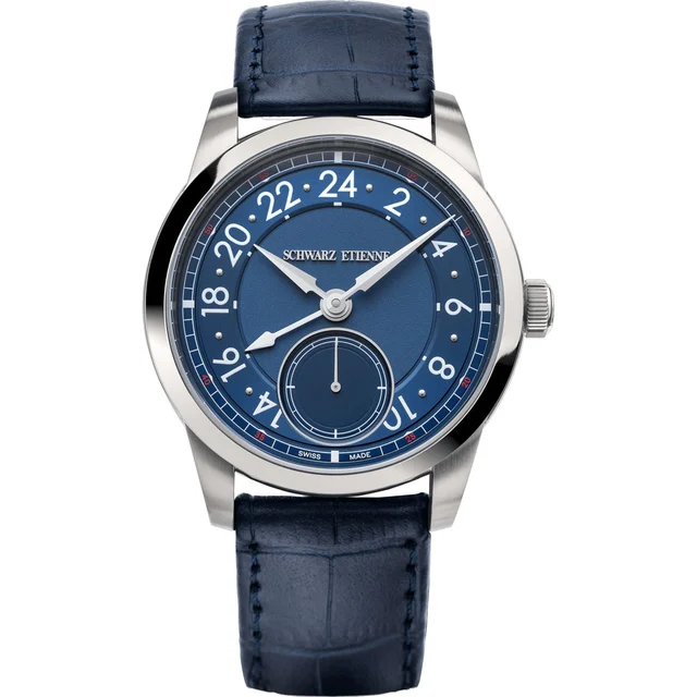 Schwarz Etienne GMT Blue Dial WCL39GMTAS114TICUARD kol saati