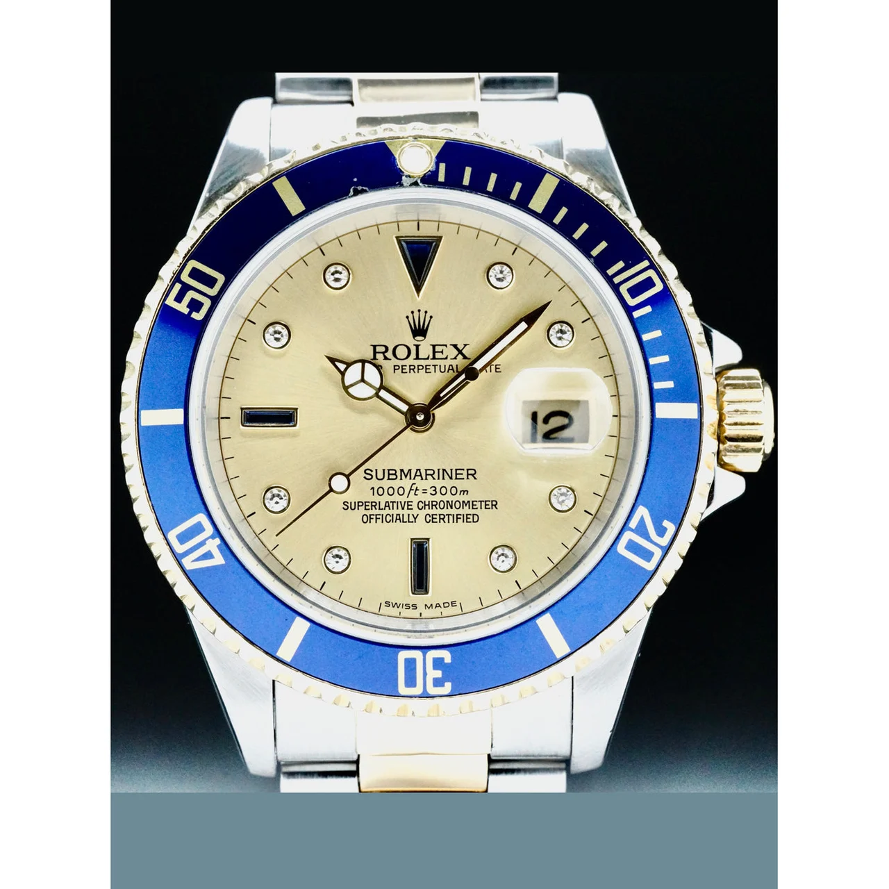 Rolex Submariner Serti Dial 210000069148 40 mm kol saati