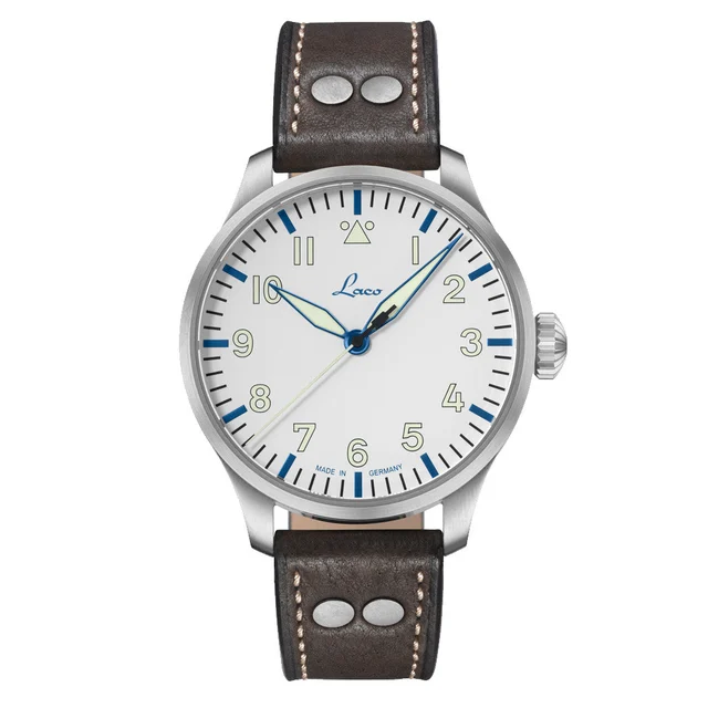 Laco Limited Edition Augsburg Polar 42mm type A Flieger #862156 kol saati