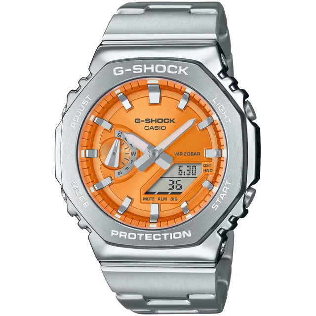 G-SHOCK Casio GM2110D-4A 2100 Series Orange kol saati