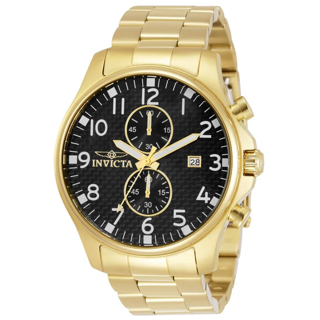 Invicta Specialty Watch - 48mm, Gold (0382) kol saati