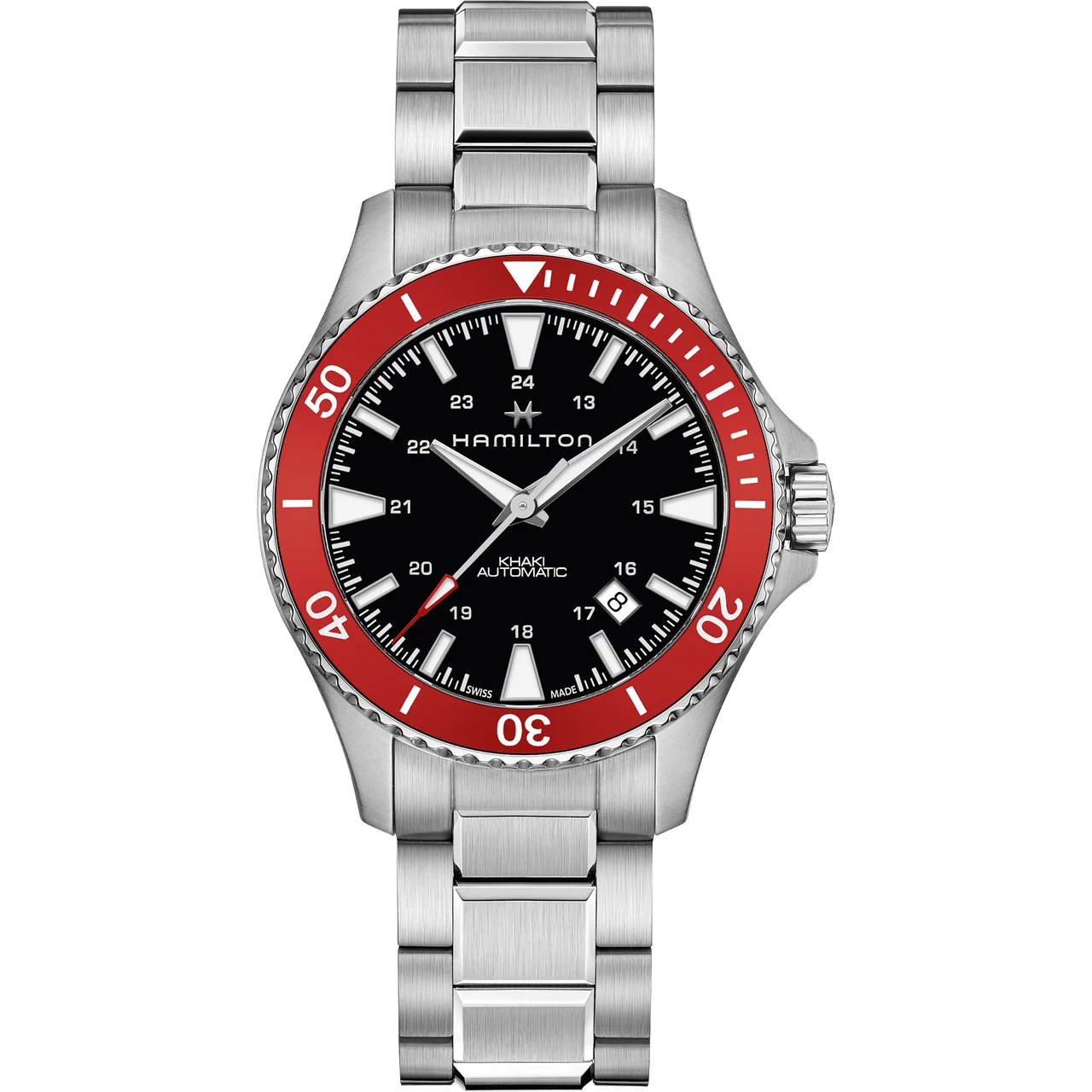 Hamilton Khaki Navy Scuba Auto H82405130 40 mm kol saati