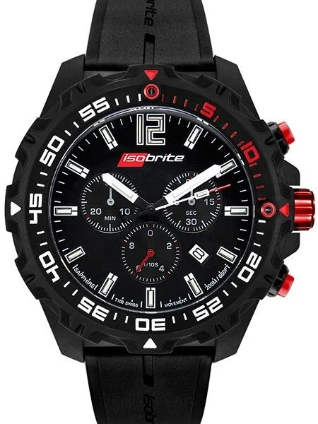 Armourlite Isobrite Chronograph Watch with T-100 Tritium Illumination and Sapphire Crystal