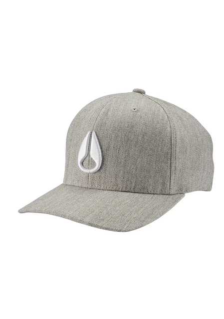 Nixon US Deep Down Snapback - Heather Gray / White C3126-1473-00 kol saati