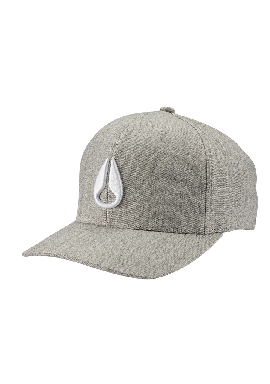Nixon US Deep Down Snapback - Heather Gray / White C3126-1473-00 kol saati