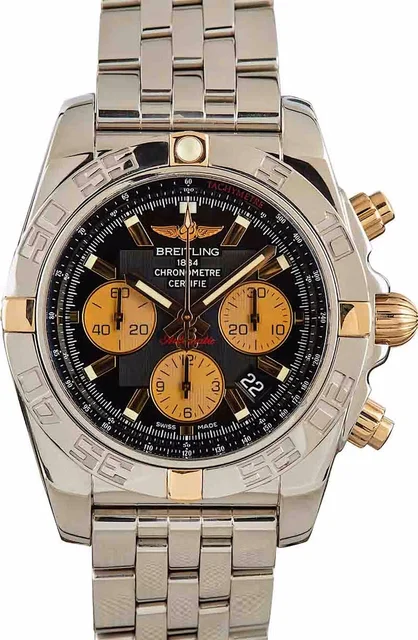 Breitling Chronomat 44 Steel & 18k Rose Gold IB011012/B968 kol saati