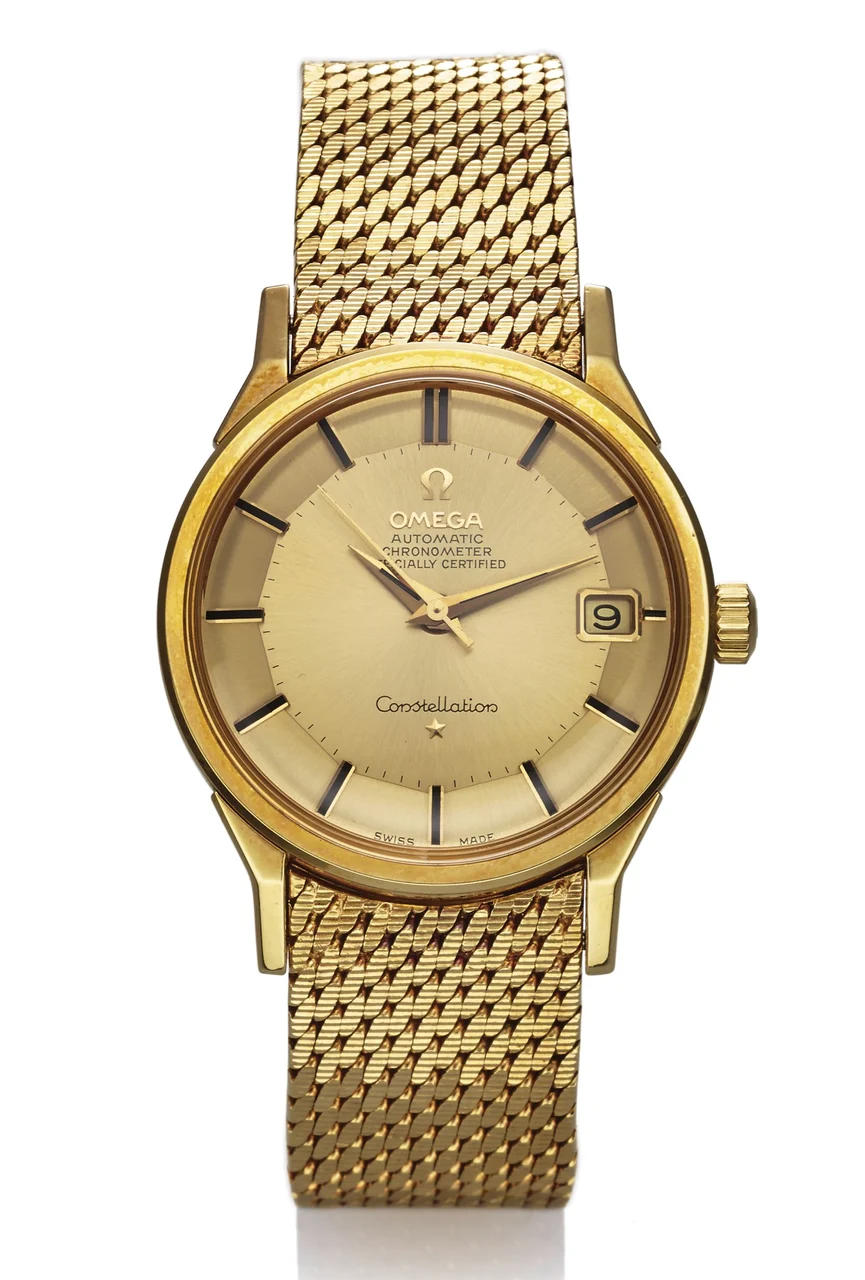 OMEGA OMEGA REF. 16800 CONSTELLATION YELLOW GOLD kol saati