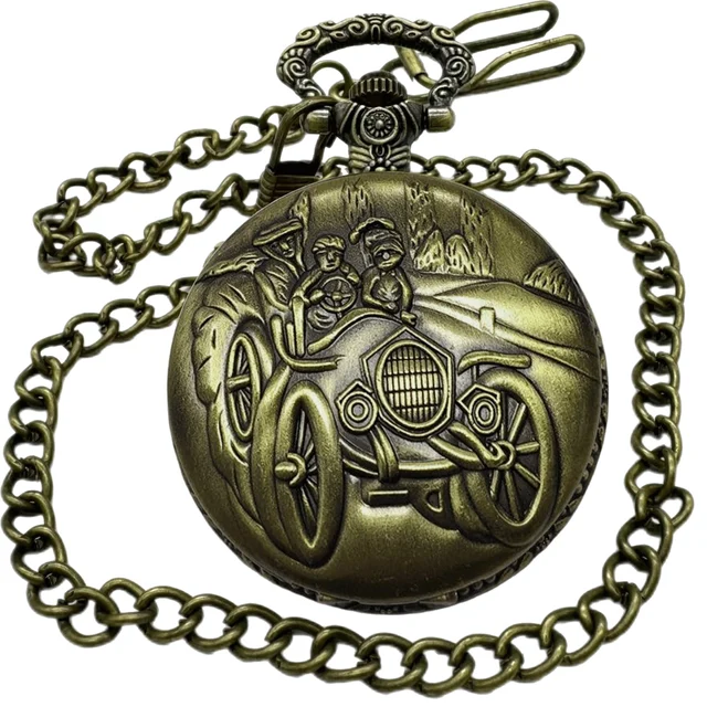 Invicta Vintage Pocket Watch - 47mm. Bronze (79005) kol saati