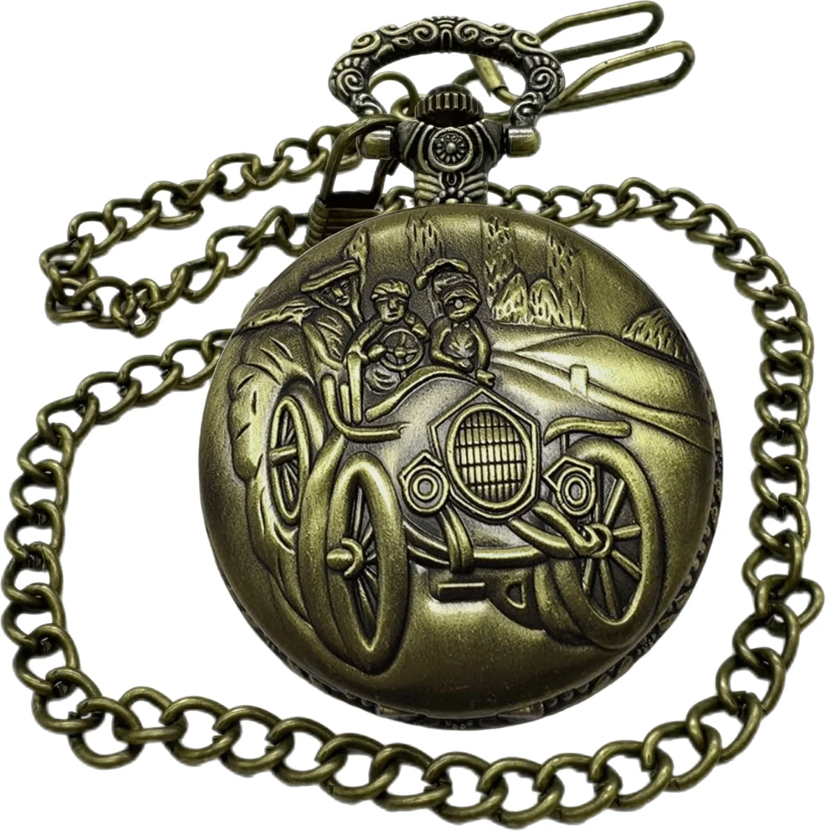 Invicta Vintage Pocket Watch - 47mm. Bronze (79005) 47 mm kol saati