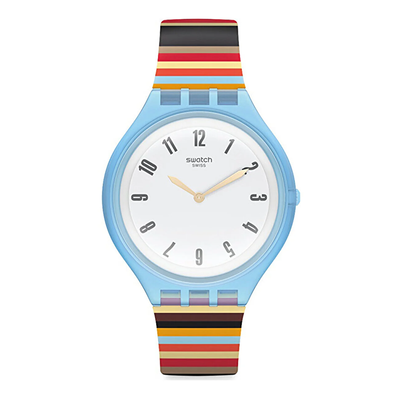 Swatch Skinstripes SVUL100 37 mm kol saati