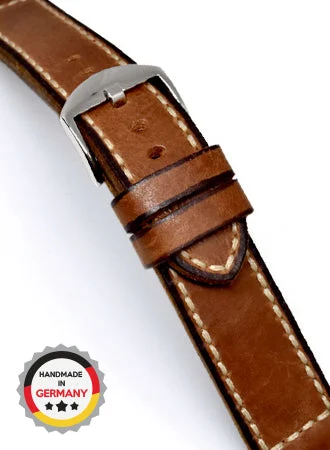 RIOS Vintage Leather Manchester - Cognac - Vintage Leather 19606/RI kol saati