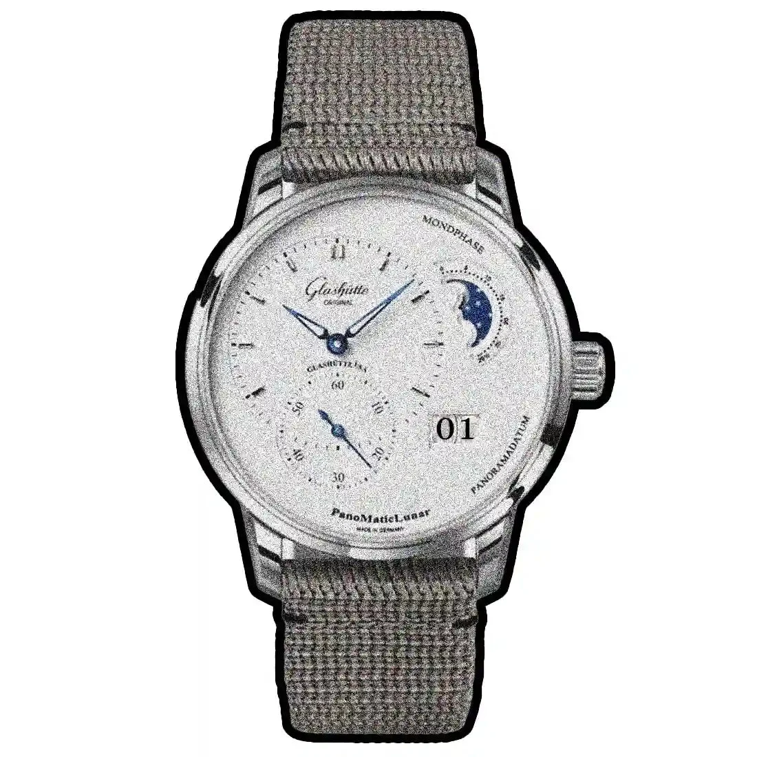 Glashutte Original Glashütte Original 47653 40 mm kol saati