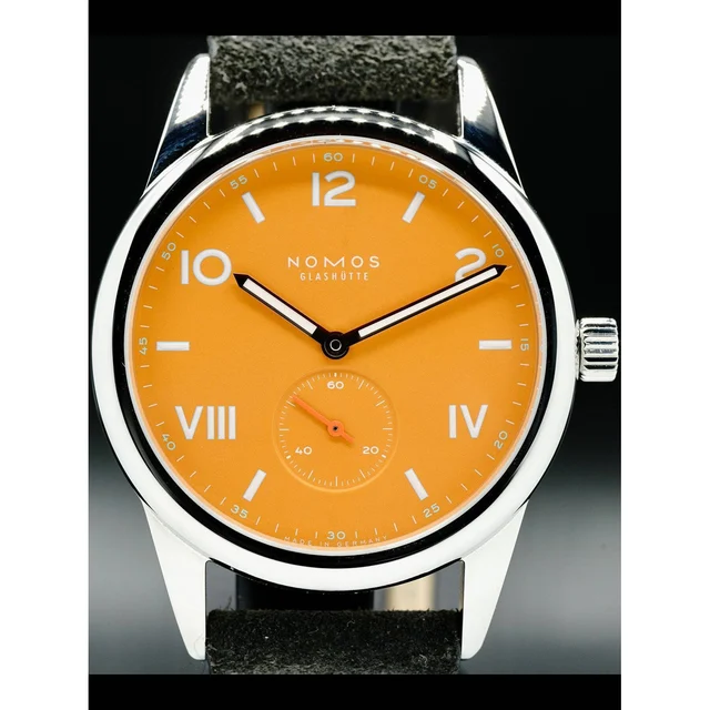 NOMOS Glashütte Campus 38 Future Orange 210000032107 kol saati