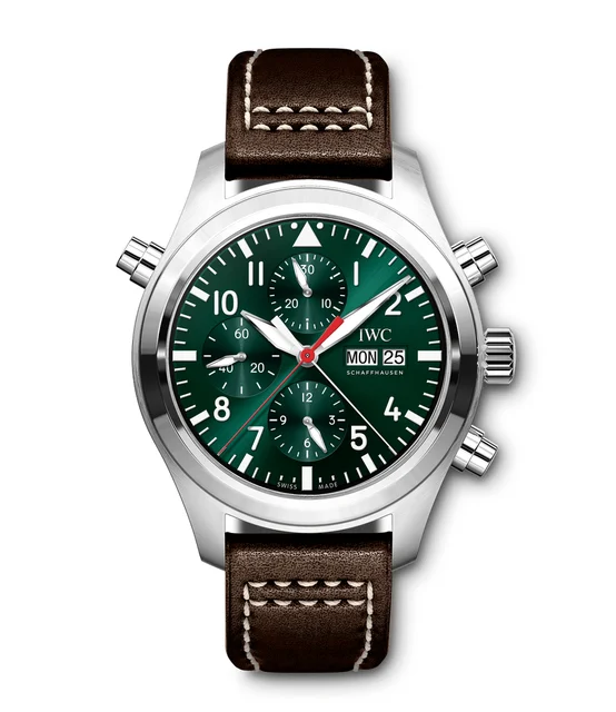 IWC Pilots Watch Double Chronograph Edition Latinoamerica IW371812 kol saati