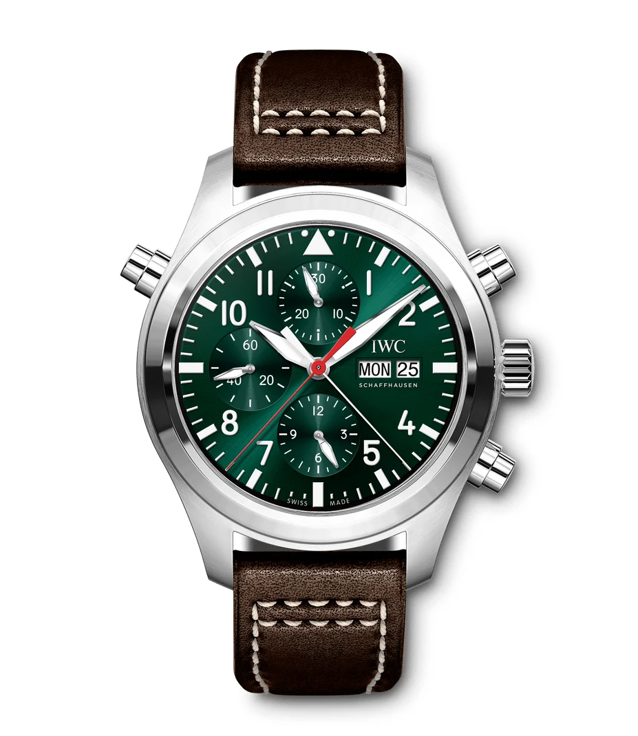 IWC Pilots Watch Double Chronograph Edition Latinoamerica IW371812 44 mm kol saati