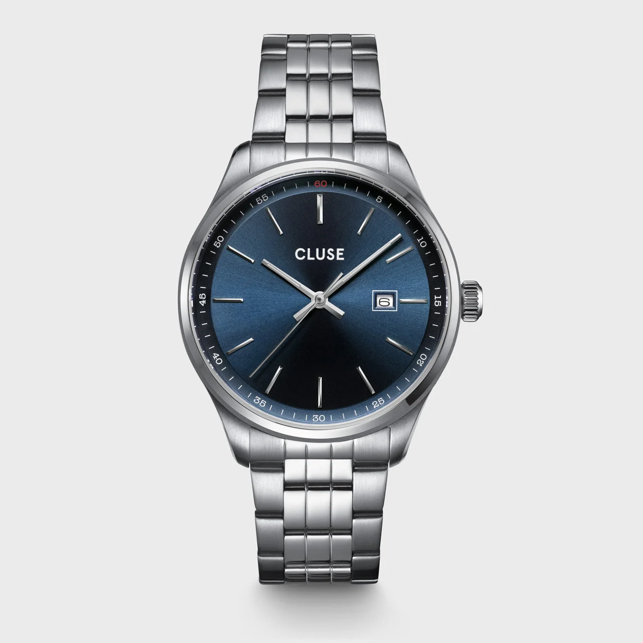 CLUSE Anthéor Watch Steel Blue, Silver Colour CW20903 41 mm kol saati