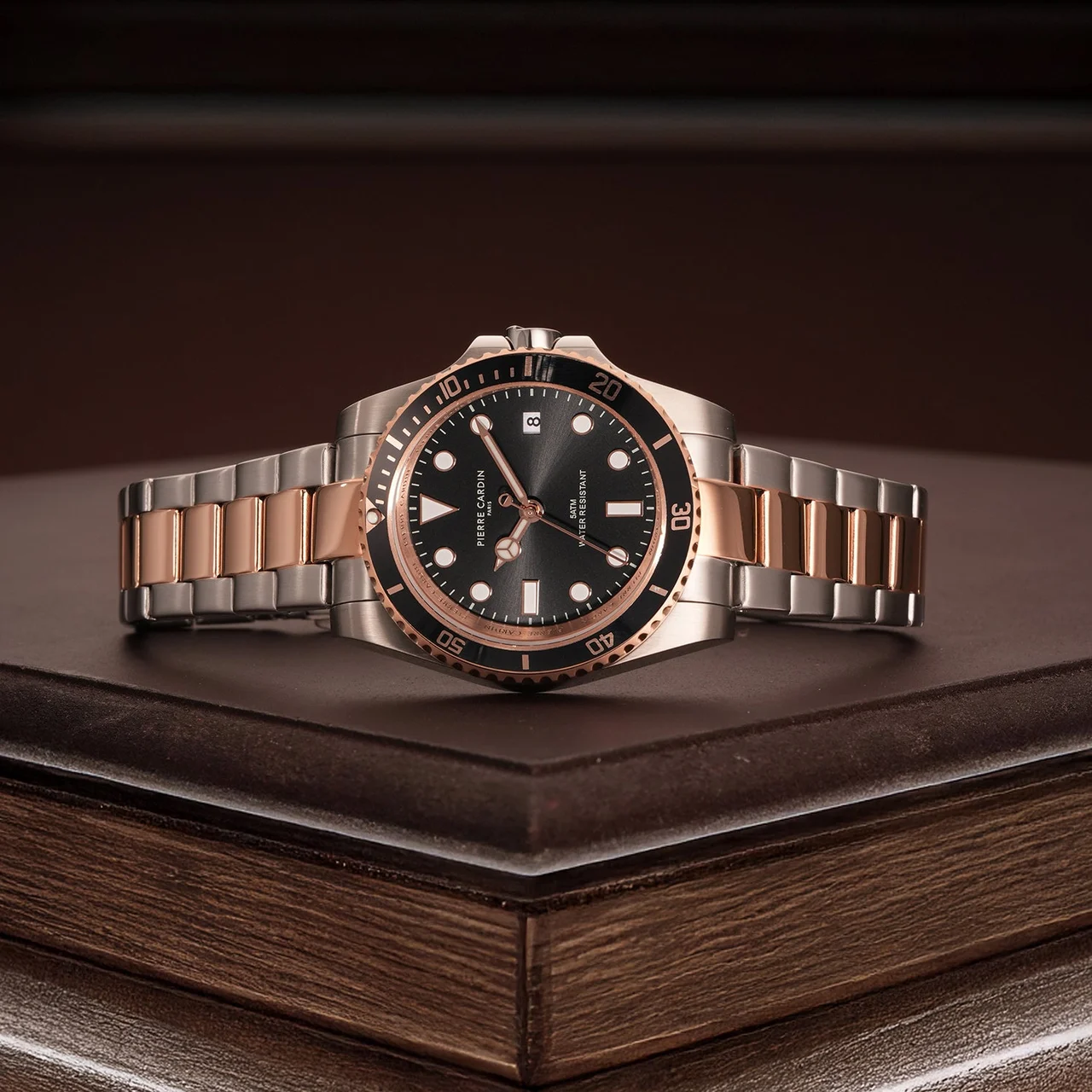 AQUATICA HydroSport 40mm - Twotone Rose Gold and Silver with Twotone Rose Gold and Silver Metal Strap CF.1030.MU.1 40 mm kol saati