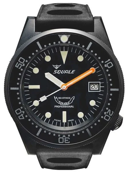 Squale meter Professional Swiss Automatic Dive watch with Sapphire Crystal #1521-026PVD ko