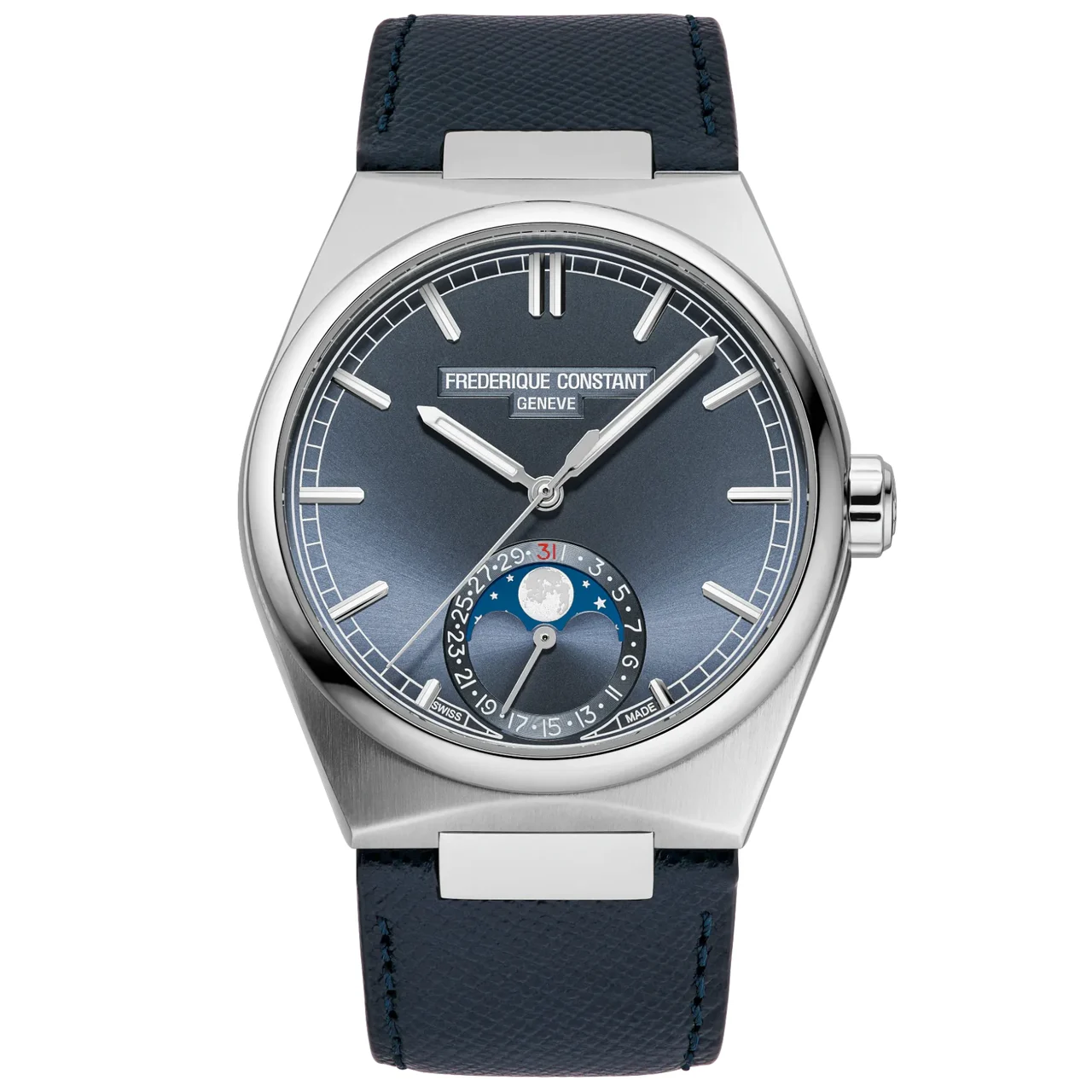 Frederique Constant Manufacture Highlife Moonphase Date FC-716BL3NH6 39 mm kol saati