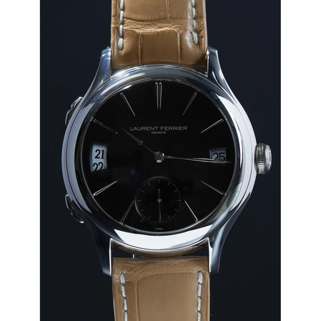 Laurent Ferrier Classic Traveller Black Opaline Black Dial 210009N30714 kol saati