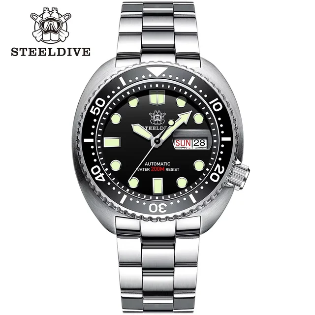 steeldive Turtle / Captain Willard WBPA1127S kol saati