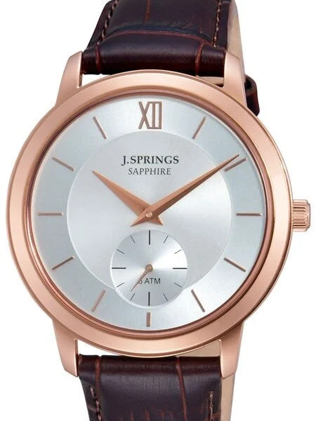 J. Springs Quartz Dress Watch with 40mm Rose Goldtone Case, Sapphire Crystal #BLD016 kol s