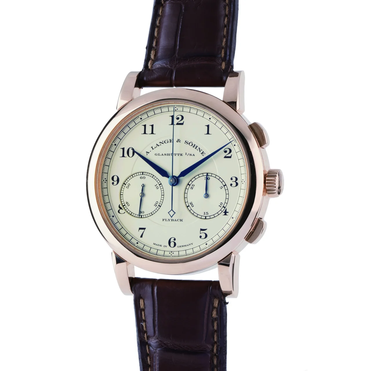 A. Lange & Sohne LANGE & SOHNE REF. 402.032, 1815 CHRONOGRAPH, 18K PINK GOLD kol saati