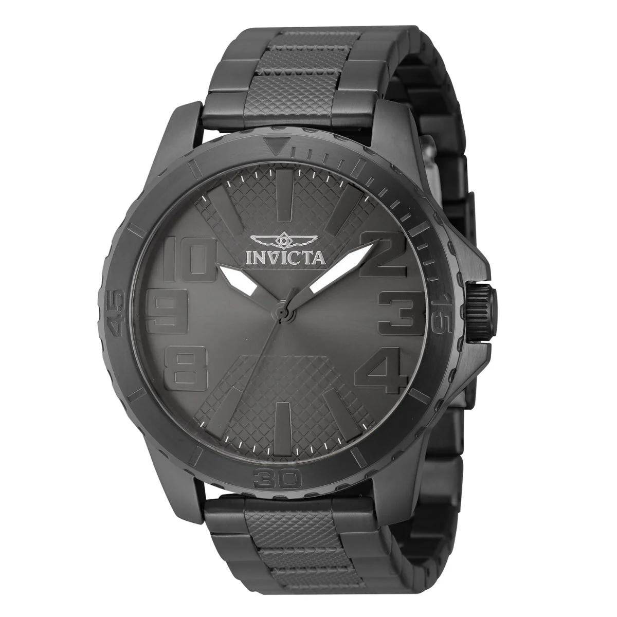 Invicta Speedway Valor Watch - 48mm. Gunmetal (46305) 48 mm kol saati