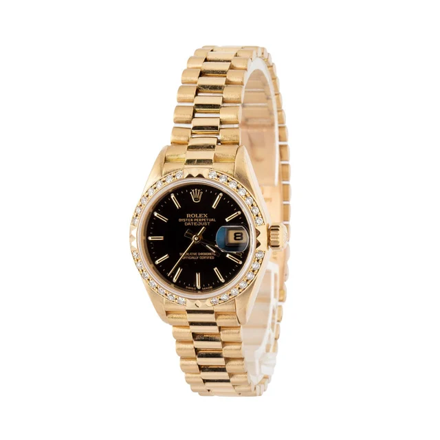 Rolex Datejust 69268 Black Dial kol saati