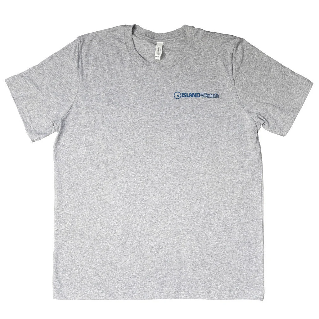 Island Watch Short-Sleeve T-Shirt in Grey #SSTS-G SSTS-G-S kol saati