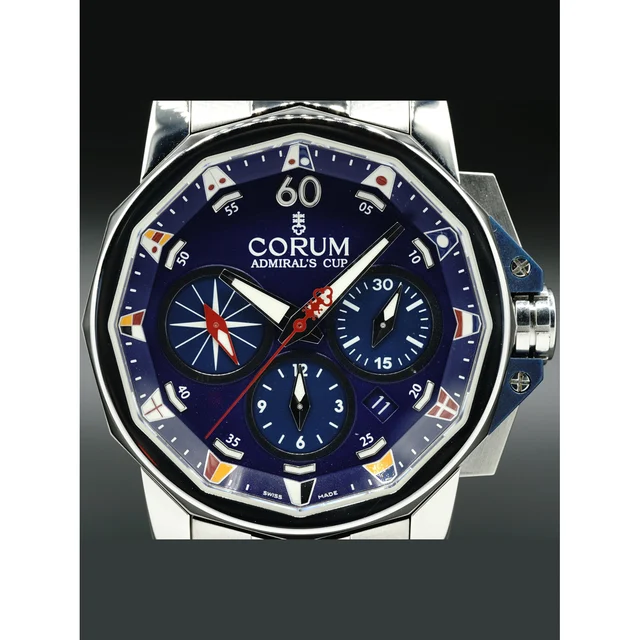 Corum Admirals Cup Blue Chrono 60720.405.005 210000020063 kol saati