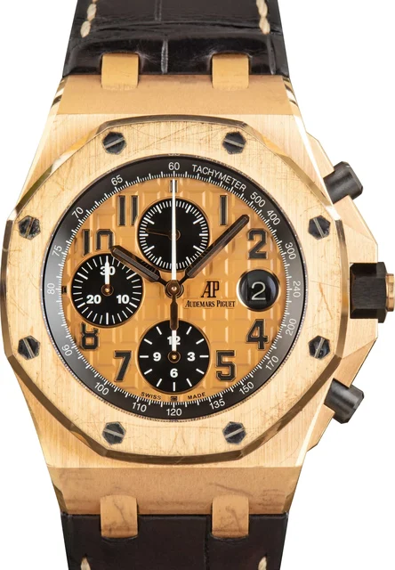 Audemars Piguet Royal Oak Offshore Chronograph 42MM Rose Gold 26470OR.OO.A002CR.01 kol saa