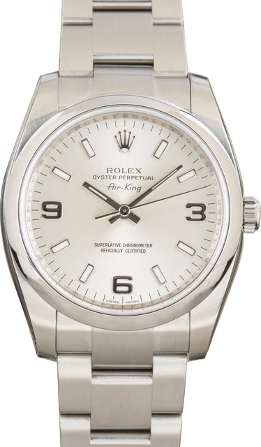 Rolex Air King 114200 kol saati