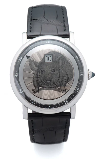 Cartier CARTIER, REF. 3574, ROTONDE JUMPING HOURS, PLATINUM kol saati