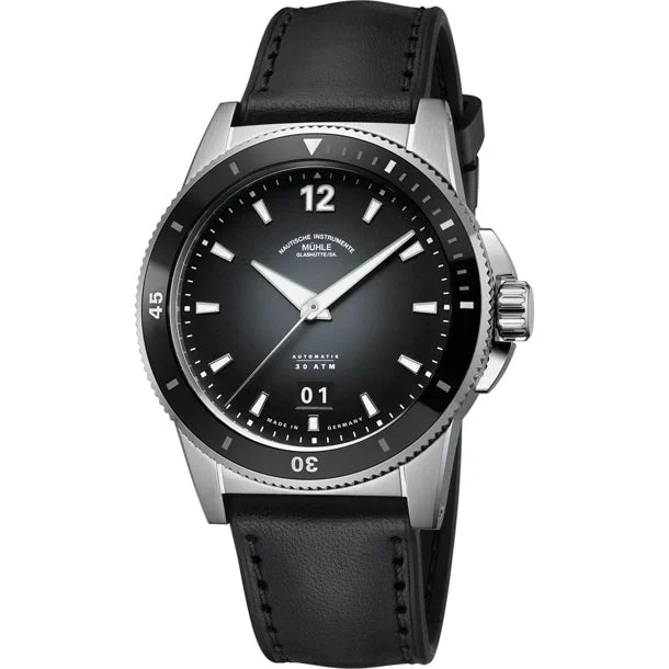 Muhle Glashutte Mühle Glashütte M1-52-43-LK Sportivo Big Date kol saati