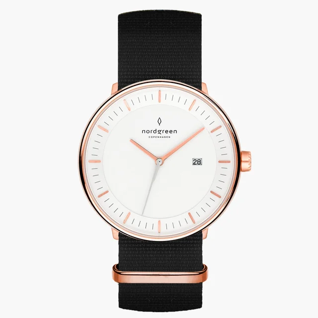 Nordgreen Philosopher 36mm PH36RGNYBLXX kol saati