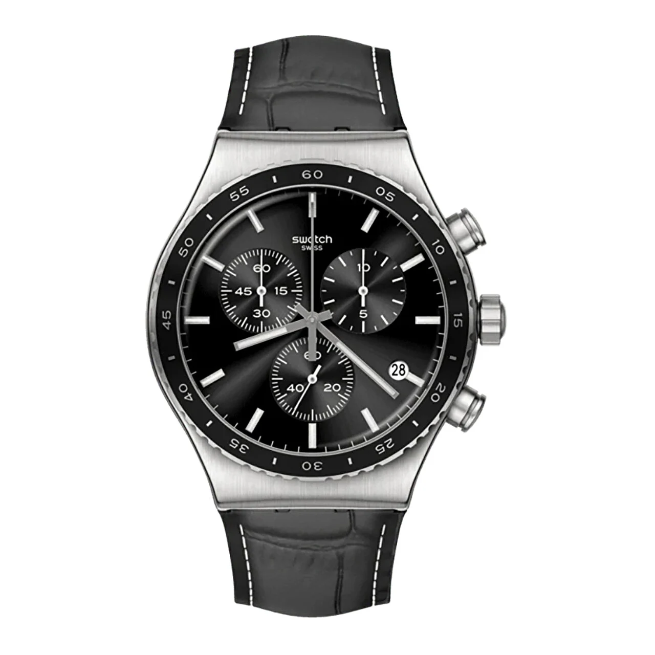 Swatch Ironty At Night YVS495 43 mm kol saati