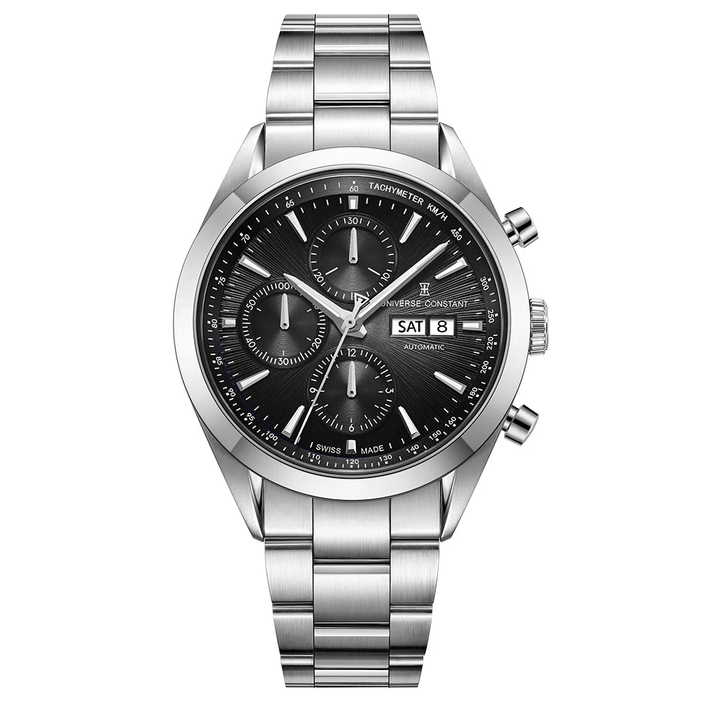 Universe Constant Galactica Chrono Tri-Compax UC8624 42 mm kol saati