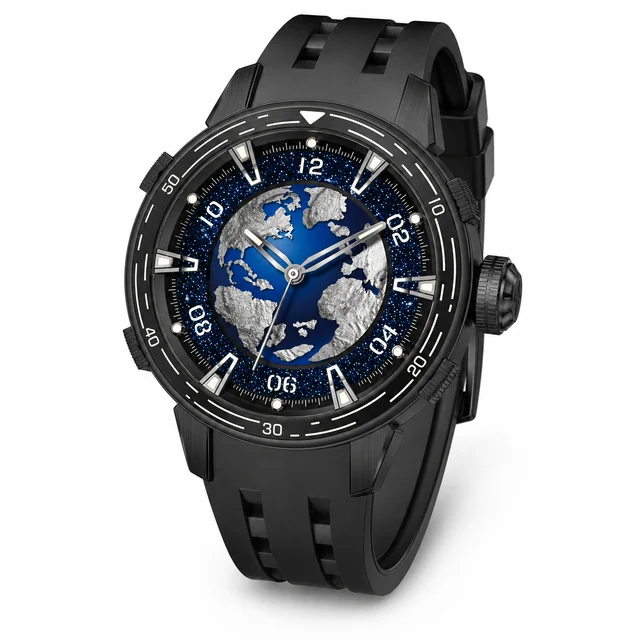 Invicta Celestial Astelis Automatic Watch - 40.2mm. Black with Interchangeable Strap (7009
