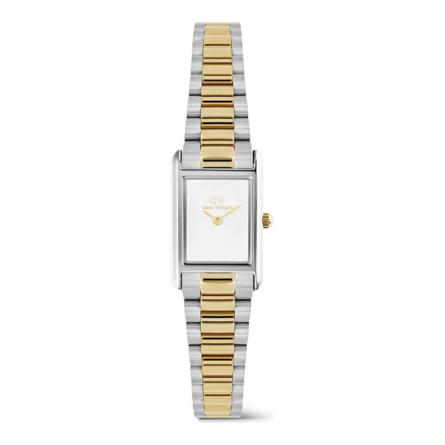 DANIEL WELLINGTON Bound Mini 3-Link White Two Tone G DW00600932 kol saati