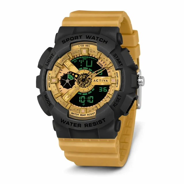 Activa Pixel Dessert Storm X Invicta Digital Watch - 50mm. Brown (ACW499-015) kol saati
