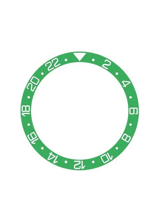 Glycine-Mods GMT Style Ceramic Bezel Insert Green GMTGRN/GM/CB42 42 mm kol saati