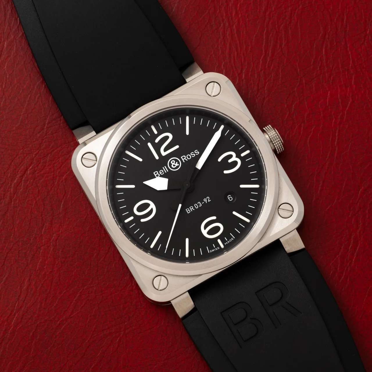 Bell & Ross Bell & Ross Br 03 40992369 42 mm kol saati